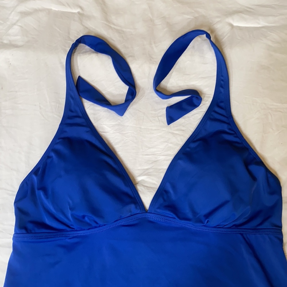 •Blue Tankini Top• - Picture 2 of 6